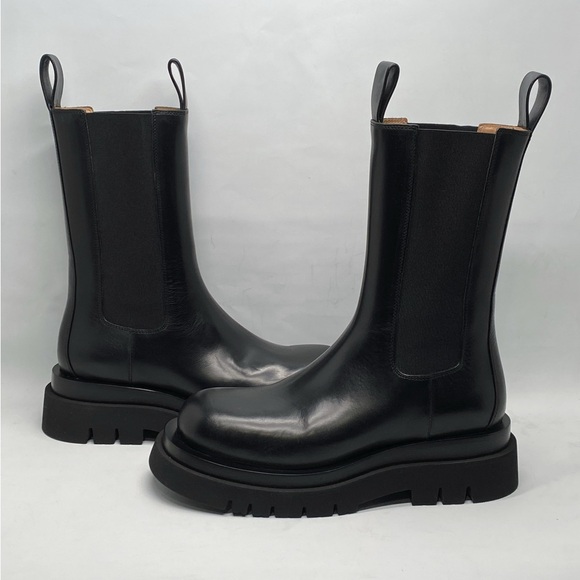Bottega Veneta Lug Sole Leather Boots size 38 - Picture 9 of 16